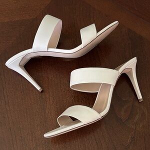 J.Crew heeled slides